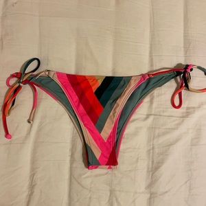 Billabong rainbow bikini bottoms